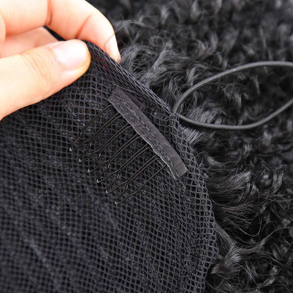 imageWig Combs 60 Pcs Black Big Stainless Steel Wig Combs for Making Wigs Metal Wig Clips for Wig Caps Diyblack