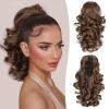 Medium Brown Mixed Honey Blonde