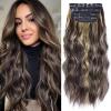Brown with Blonde Highlights