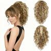 Dark Blonde with Beige Blonde Highlights