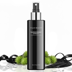 Wig Spray for Synthetic Hair, Detangling Spray Leave In Conditioner for Wigs, Toppers, Hair Extensions & Human Hair, Detangles, Nourishes, Restores Shine & Protects Synthetic Fiber, 5.1 fl.oz