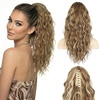 Dark Blonde with Beige Blonde Highlights